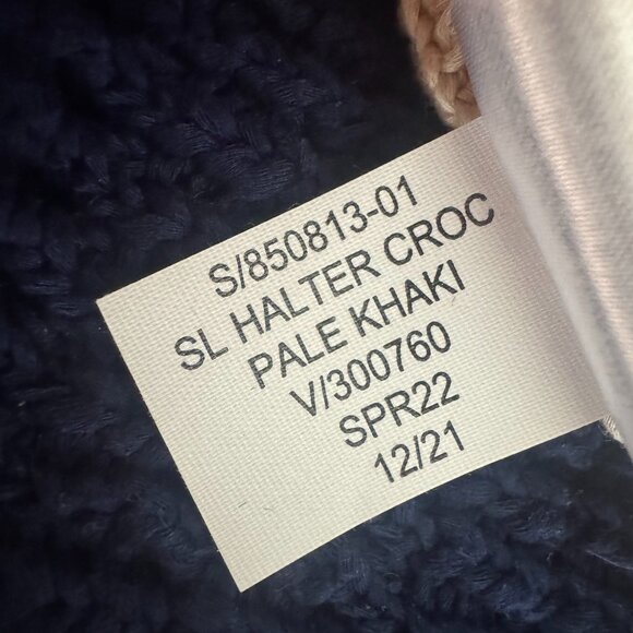 Banana Republic Khaki Crochet Mini Dress Size Large Tall - Picture 7 of 11